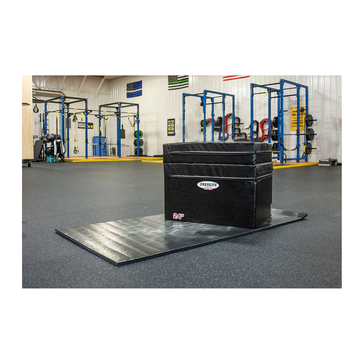 6-in-1 Plyo Box: Fitness Mat- Home Gym Package - Resilite Mats