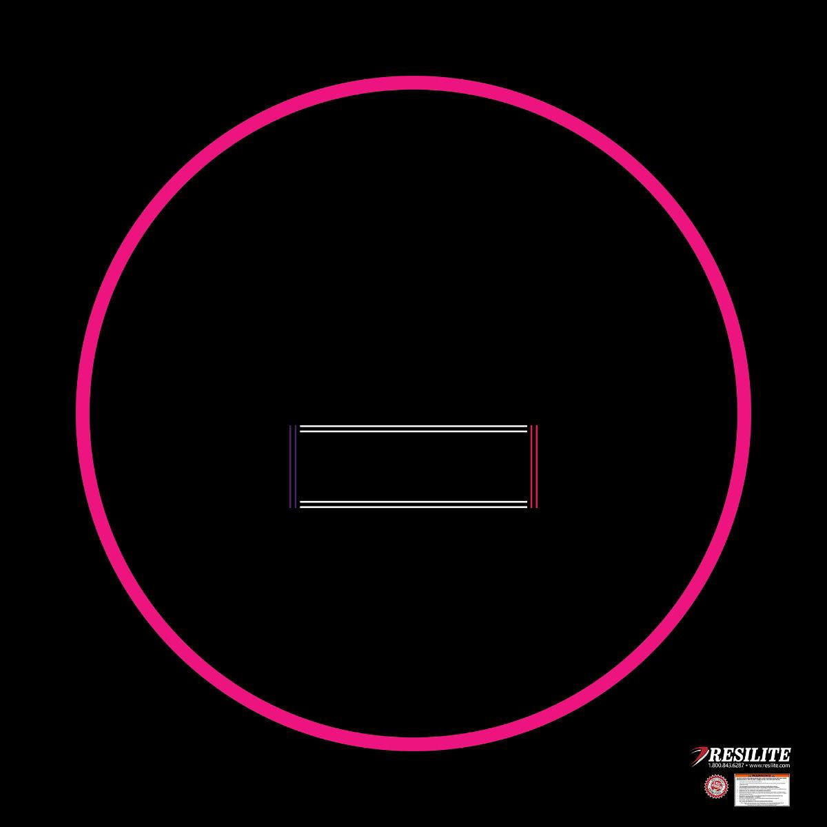 9' 4" x 10' Home-Use LiteWeight Wrestling Mats: DIGIPRINT - Resilite Mats