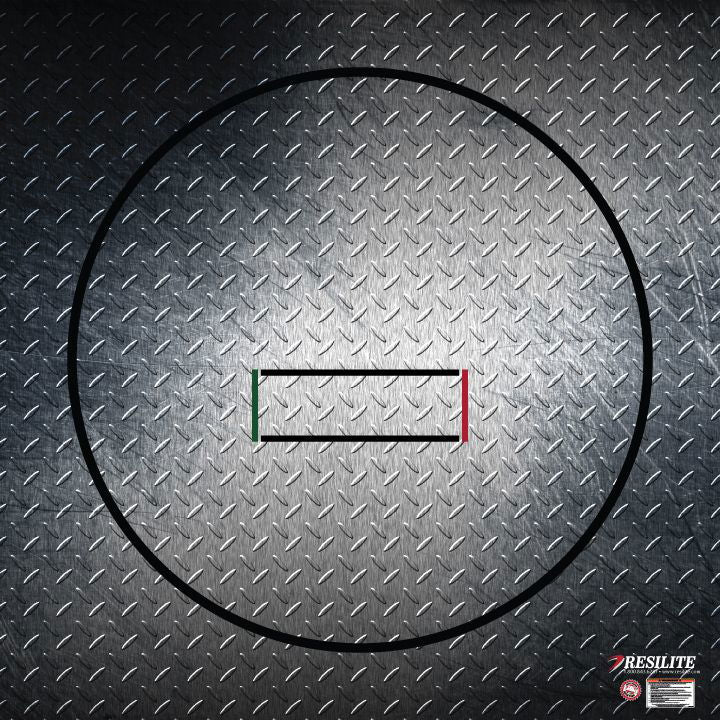 9' 4" x 10' Home-Use LiteWeight Wrestling Mats: DIGIPRINT - Resilite Mats