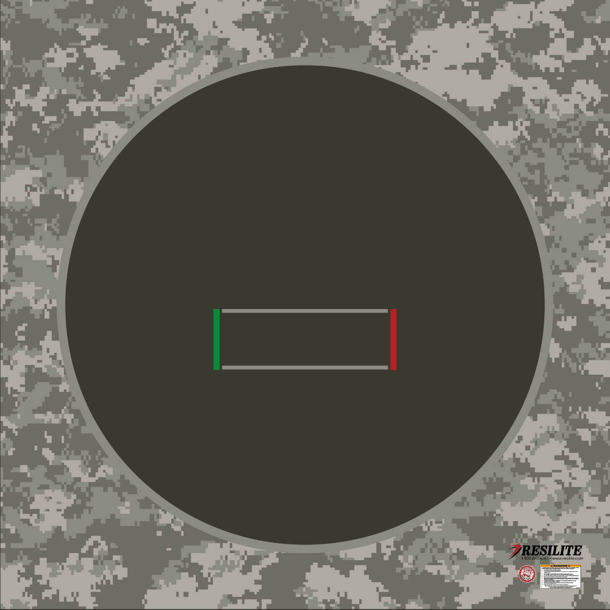 9' 4" x 10' Home-Use LiteWeight Wrestling Mats: DIGIPRINT - Resilite Mats