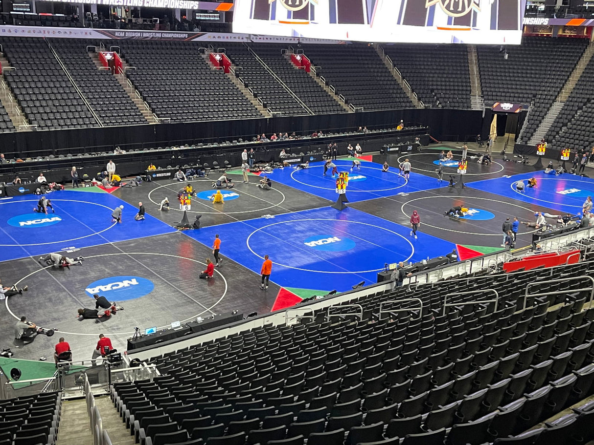 Carpet Corners - Protecting Wrestling Mats from Chair Impressions - Resilite Mats