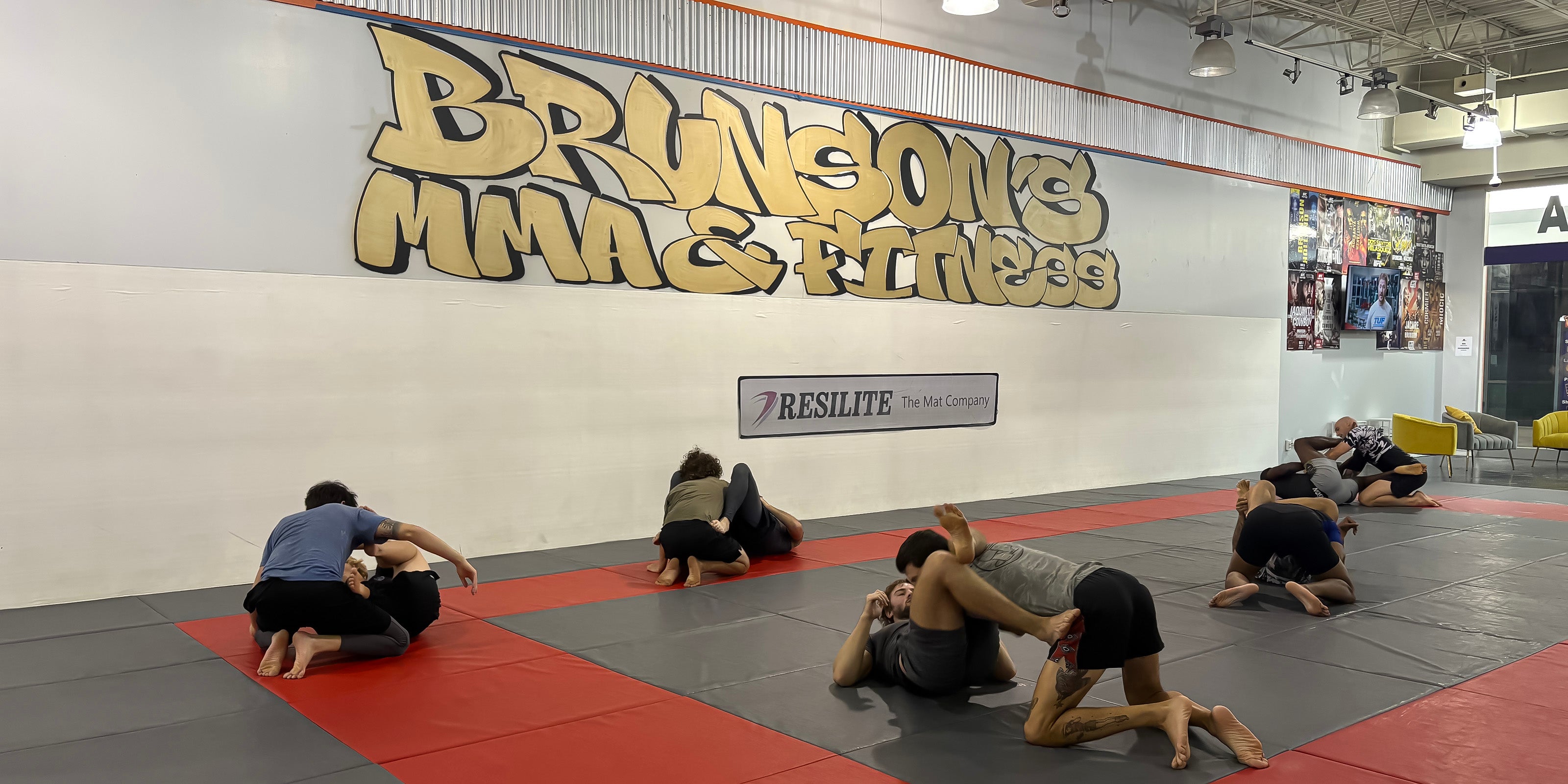 Resilite Hybrid Mat with Smooth Surface - MMA Training Mat