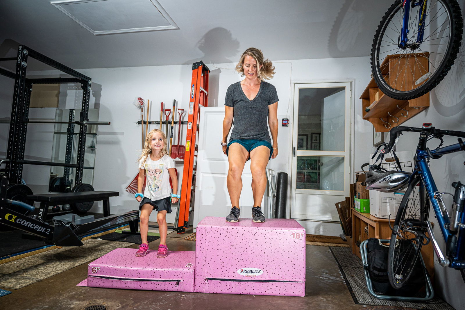 Foam Plyo Boxes - Six Heights-in- One Foam Plyo Box - Resilite Mats