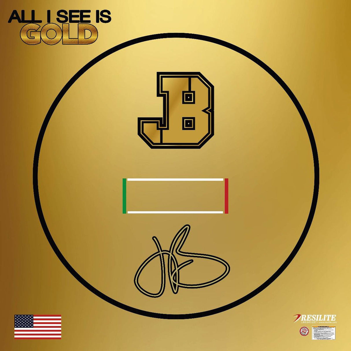 Jordan Burroughs Signature Series Mat - Resilite Mats