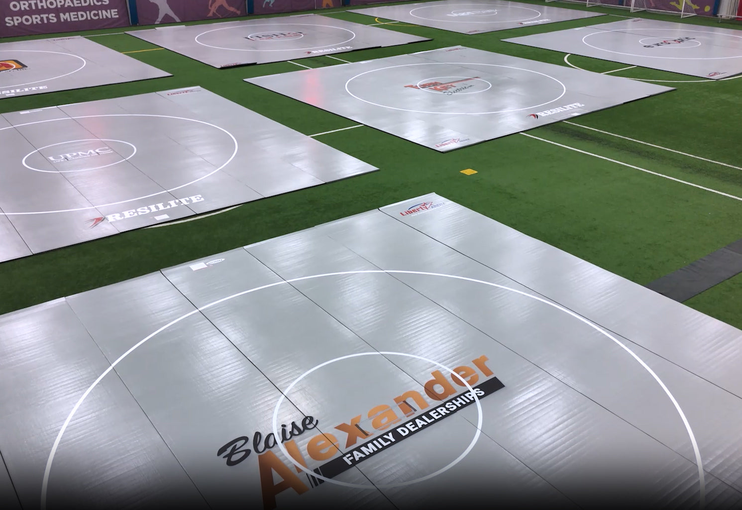 Liberty Arena Wrestling Mats - Resilite Fundrasing Opportunities