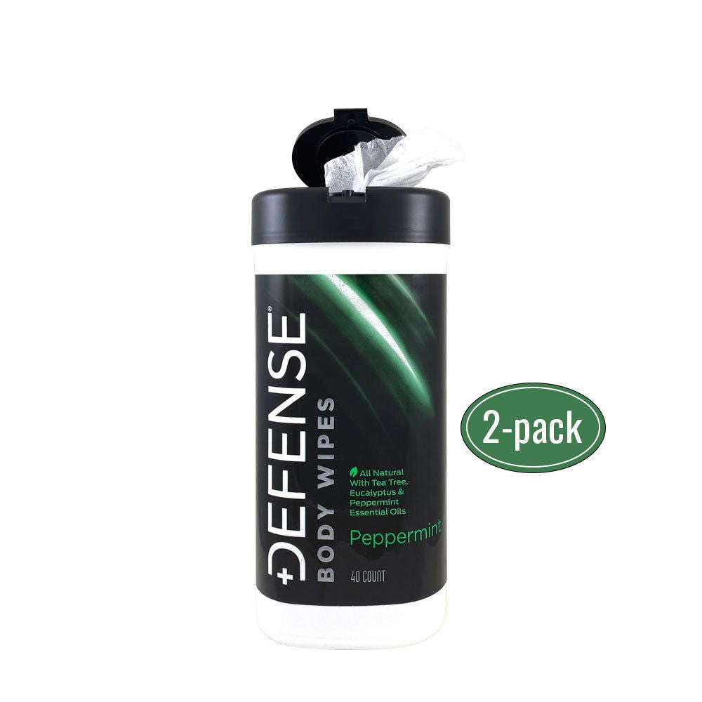 Peppermint Body Wipes - Resilite Mats