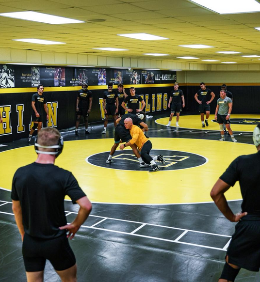 Resilite Classic Wrestling Mat in Action at Appalachian State University
