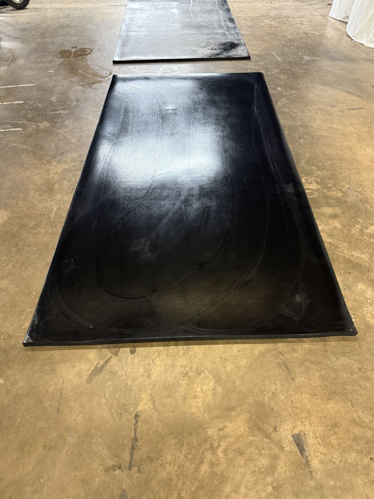 Classic 600 Stretch Mat // Training Mat -10' x 5' Black no markings