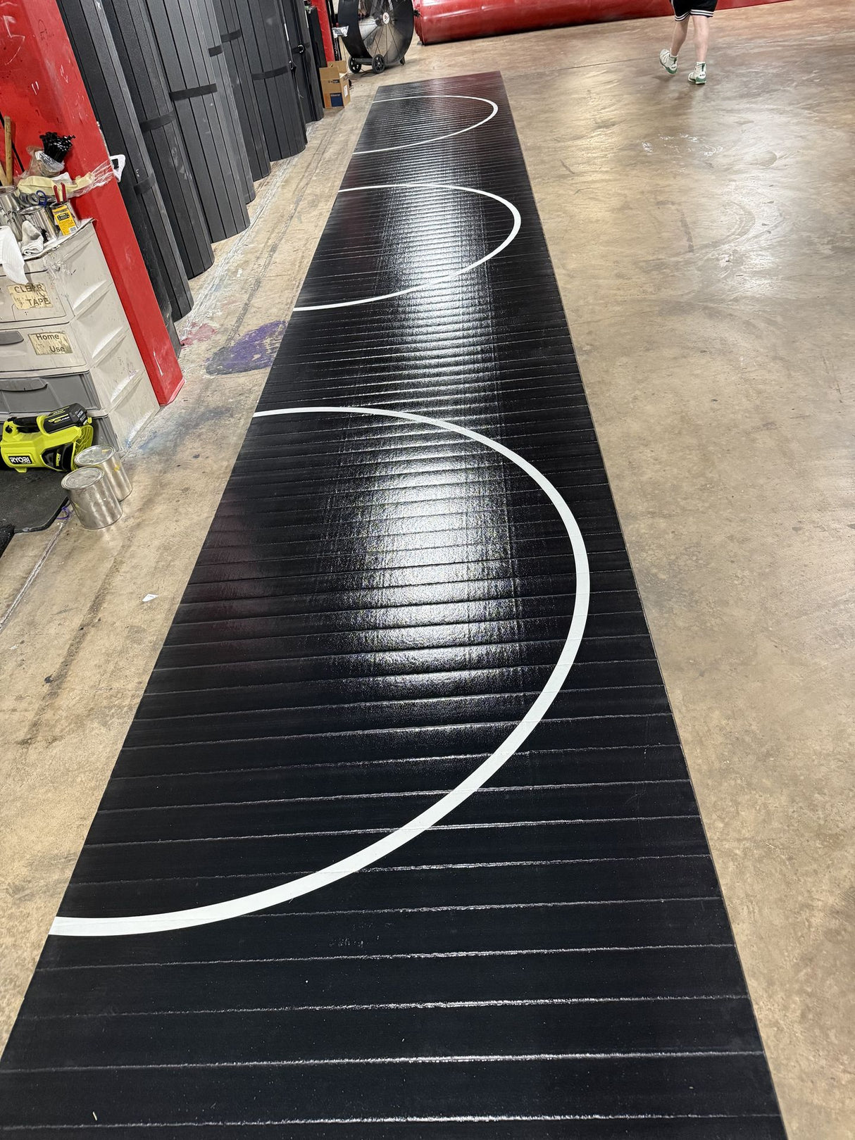 Flex 3 Wrestling Mat LW 5' x 38'6" Black