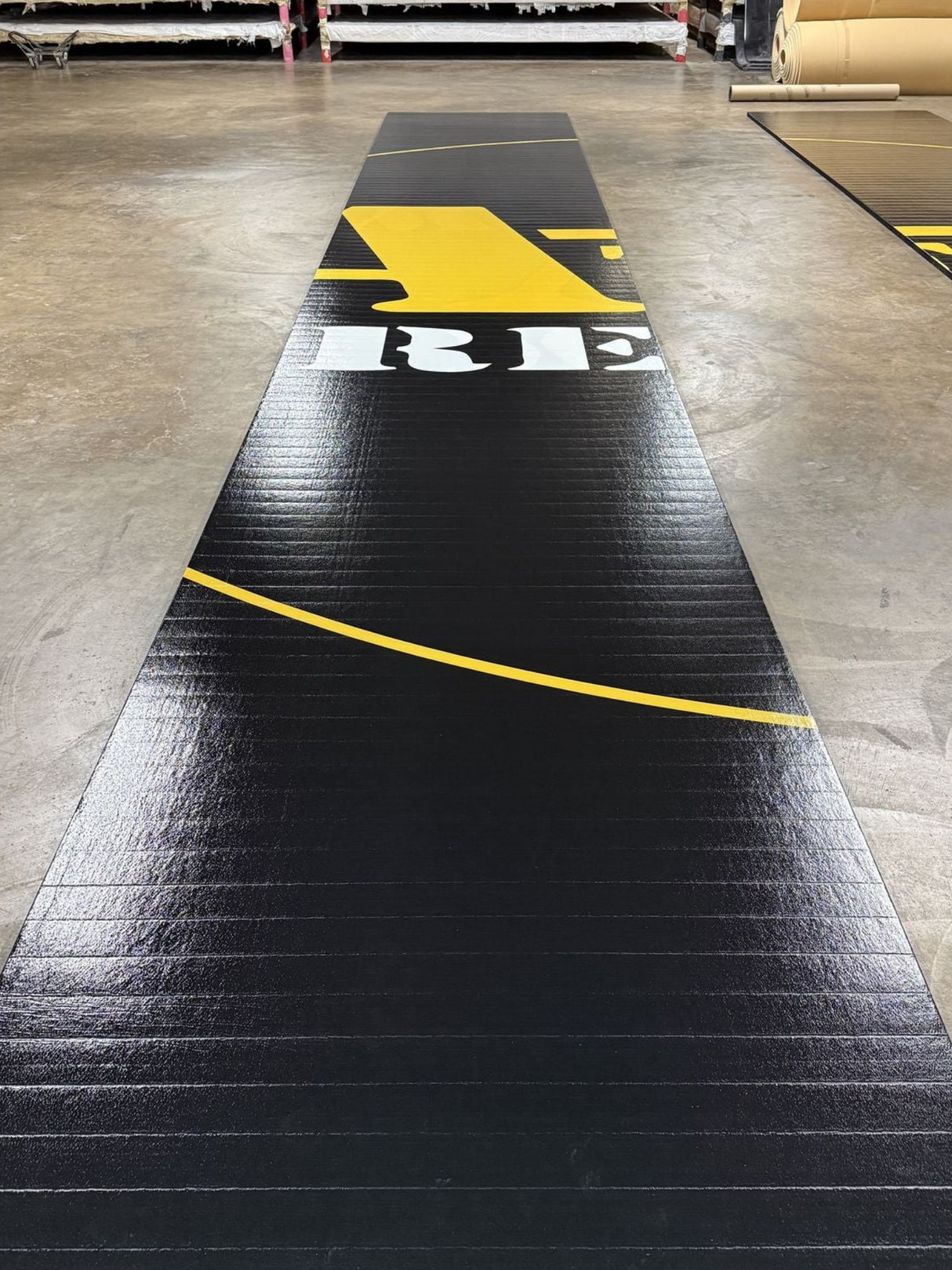 Flex 3 Wrestling - 6' x 40' - Black- Taped