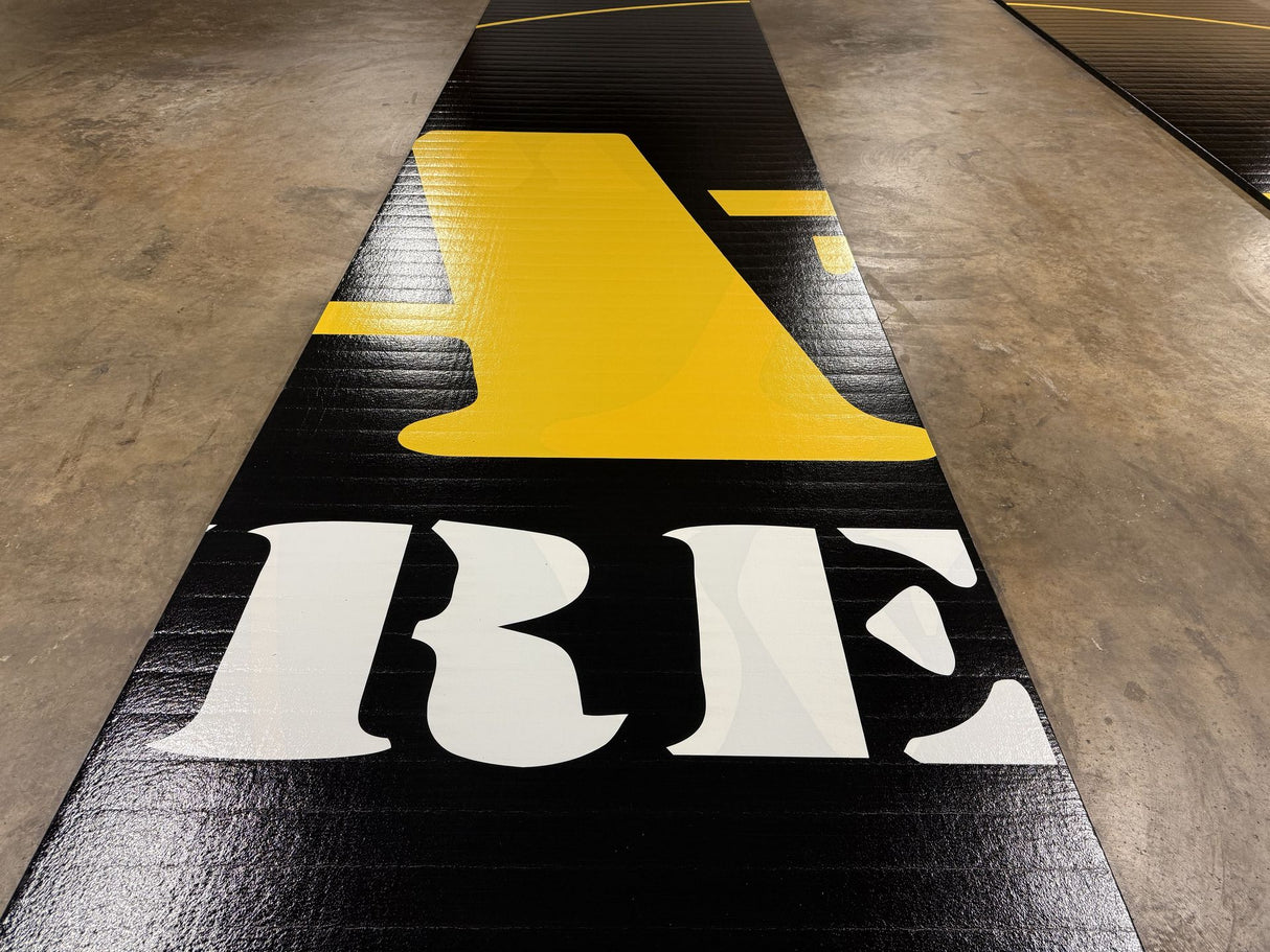 Flex 3 Wrestling - 6' x 40' - Black- Taped