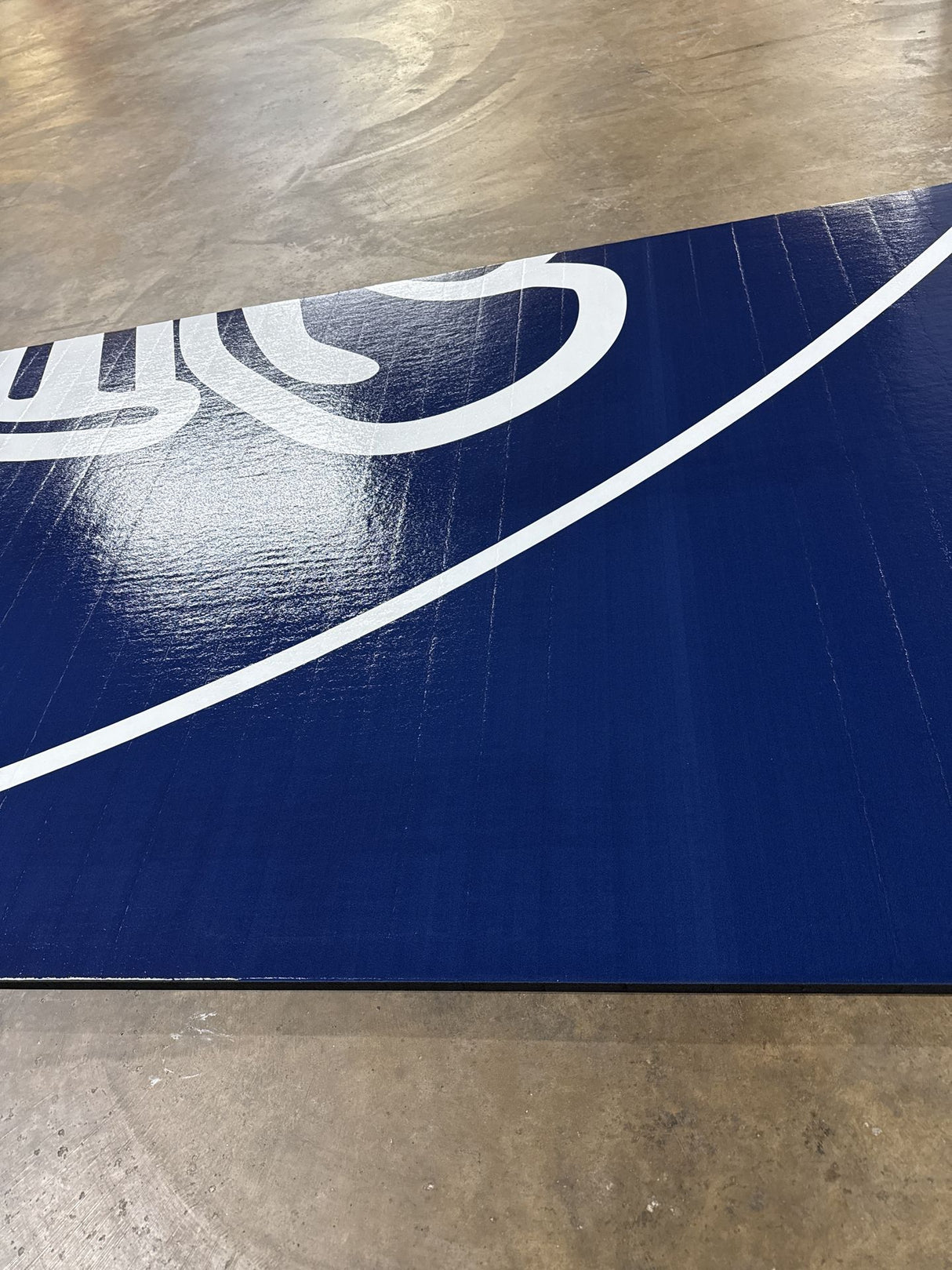 Flex 3 Wrestling Mat - 6' x 42' - Cobalt