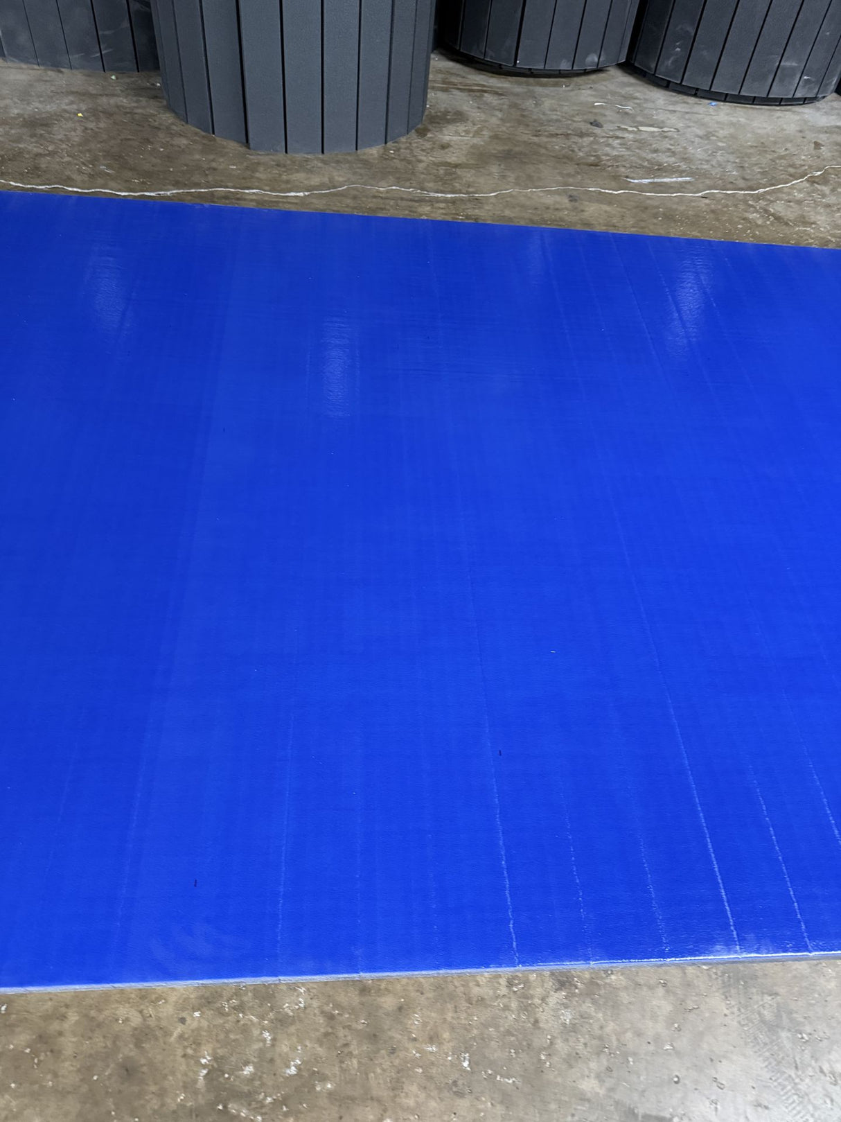 Flex 3 Wrestling Mat 6' x 41'11" Bright Blue