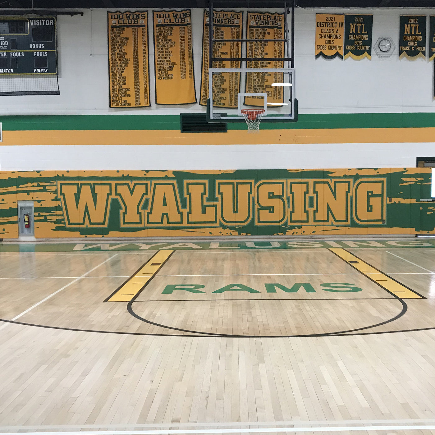 Wainscot Wall Padding, Gym Wall Padding, Protective Wall Padding for Gyms