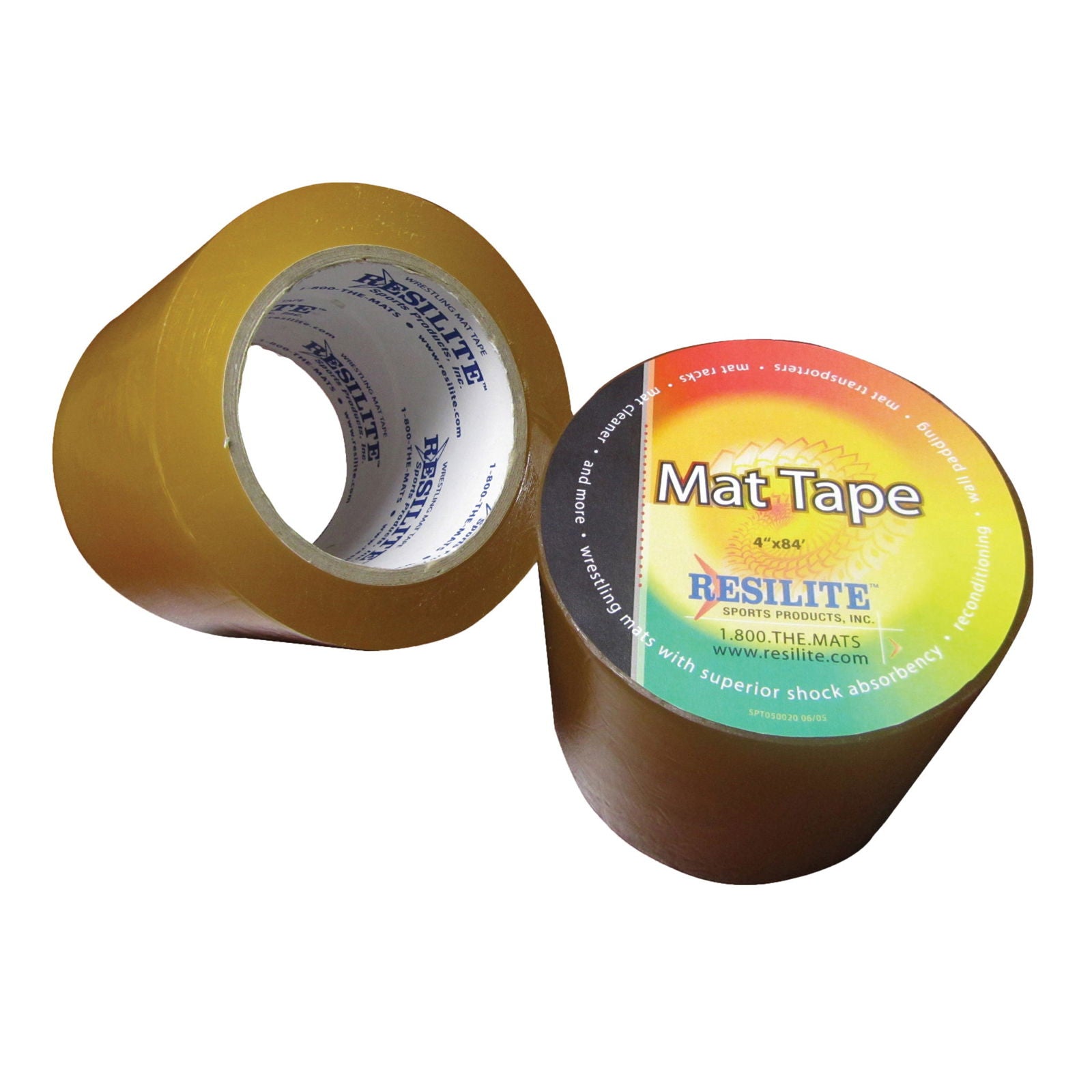 Wrestling Mat Tape – Strength and Reliability in Every Roll!" - Resilite Mats