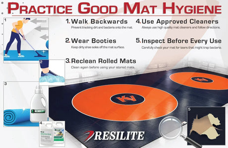 5 TIPS TO PRACTICE GOOD WRESTLING MAT HYGIENE - Resilite Sports Products