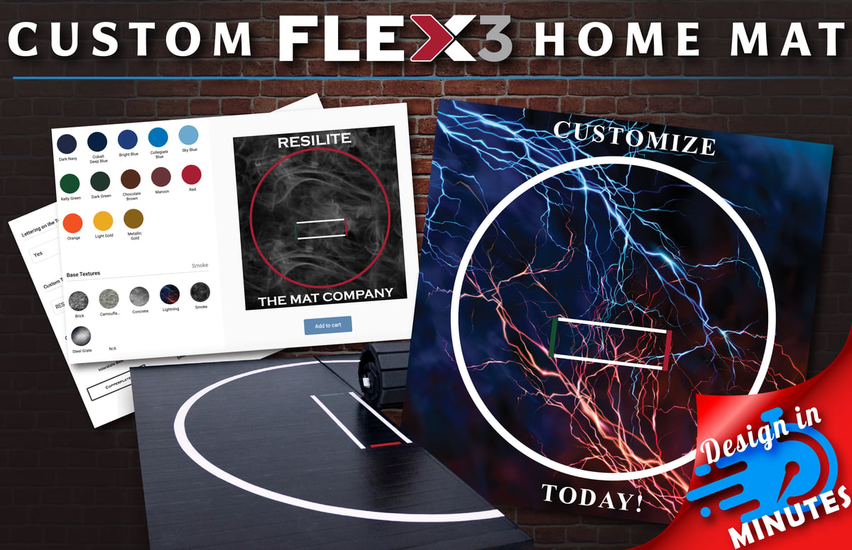Customize Your Wrestling Mat with Resilite’s Flex3 Mat Builder - Resilite Sports Products