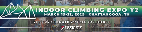 See Resilite at the Indoor Climbing Expo 2025 in Chattanooga, TN! - Resilite Sports Products