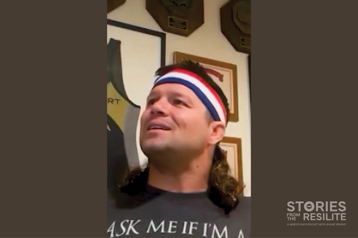 Olympic wrestler and World silver medalist Jake Herbert on Stories from the Resilite