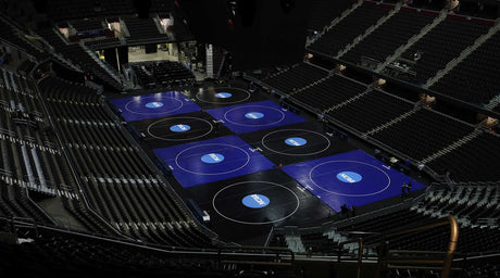 Resilite Classic Mats at the 2026 NCAA D1 Wrestling Championships at Rocket Arena - Cleveland, OH