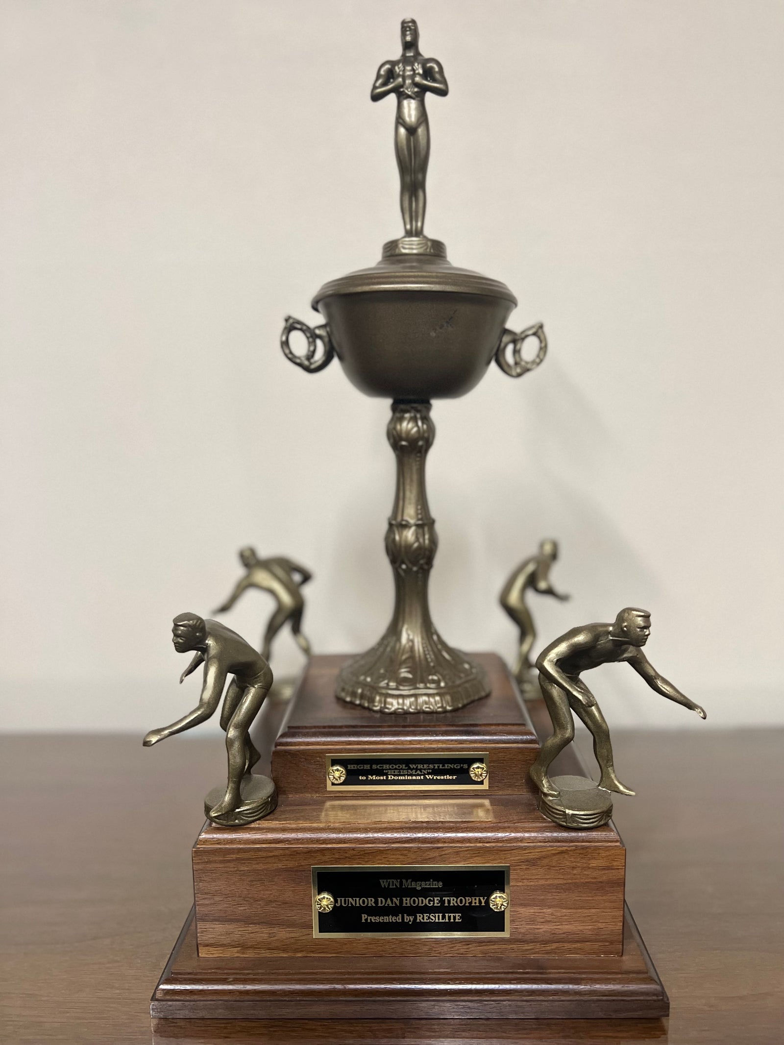 The Junior Dan Hodge Trophy Presented by Resilite-The Mat Company: A Tribute to Wrestling Greatness