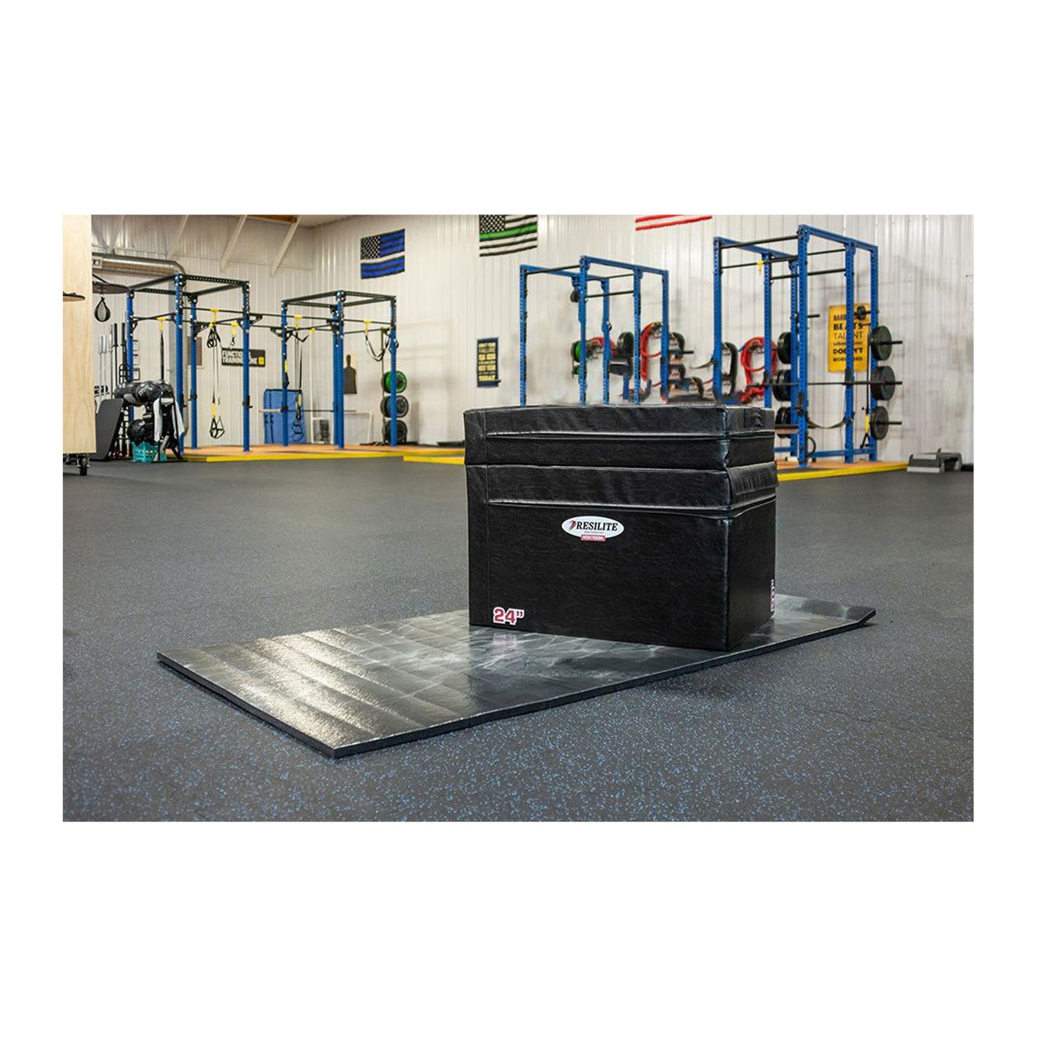 6-in-1 Plyo Box: Fitness Mat- Home Gym Package - Resilite Mats