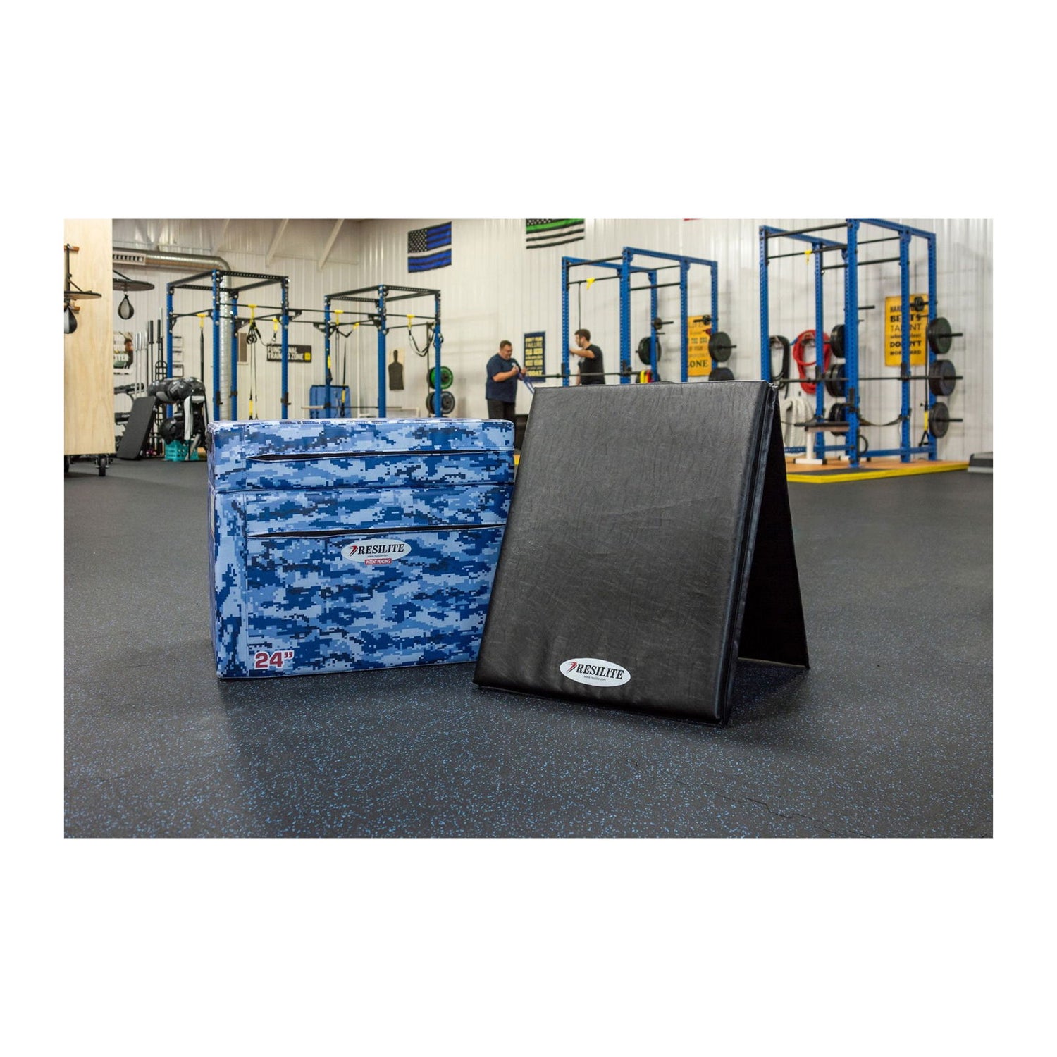 6-in-1 Plyo Box: Fitness Package 1 - Resilite Mats