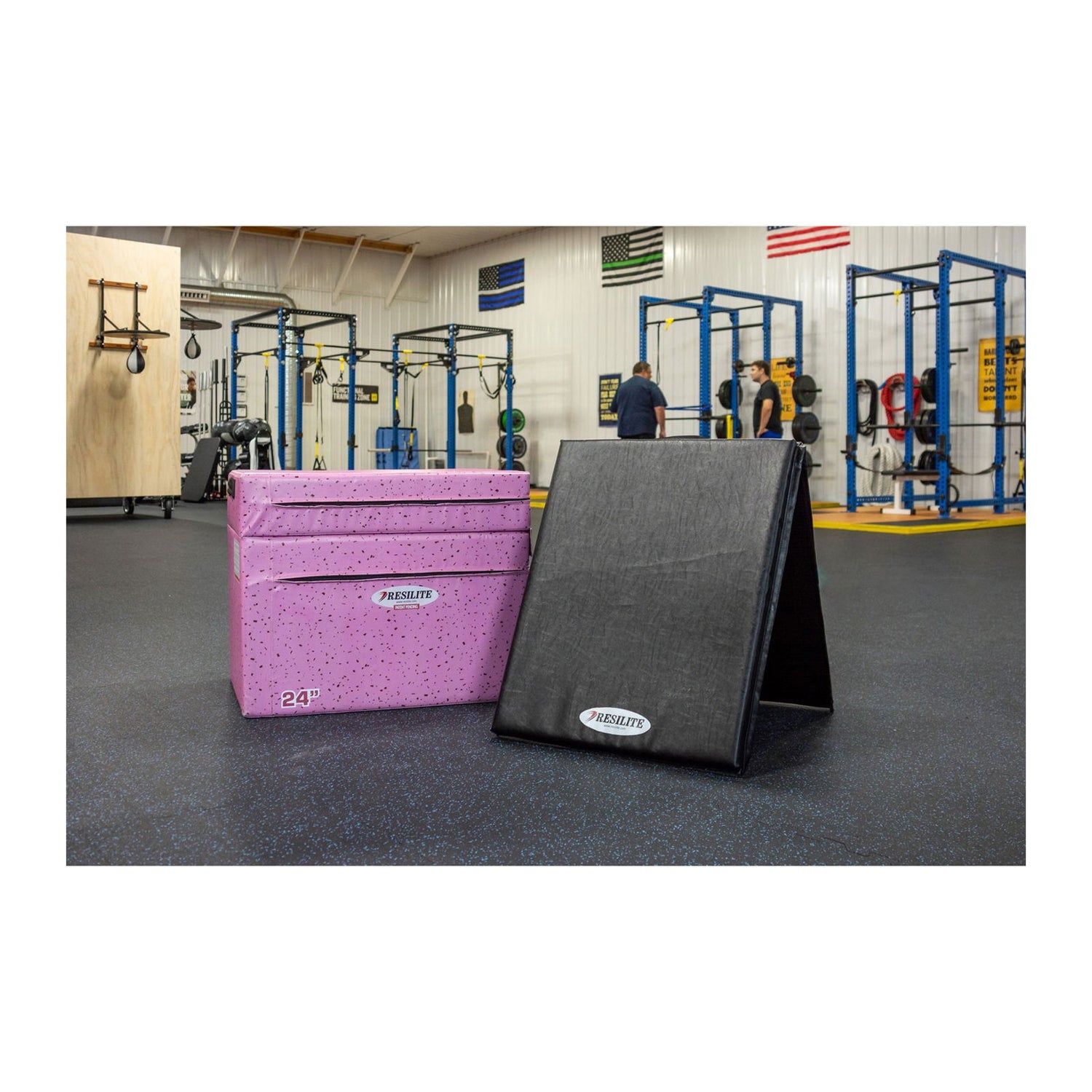 6-in-1 Plyo Box: Fitness Package 1 - Resilite Mats
