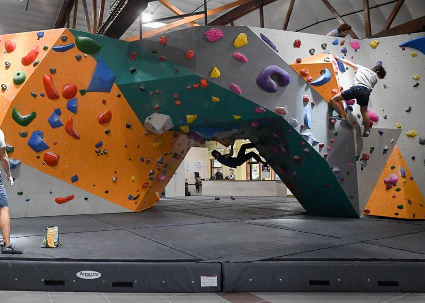 Climbing Mats, Resilite Climbing Mats, Climbing Safety, Climbing Padding