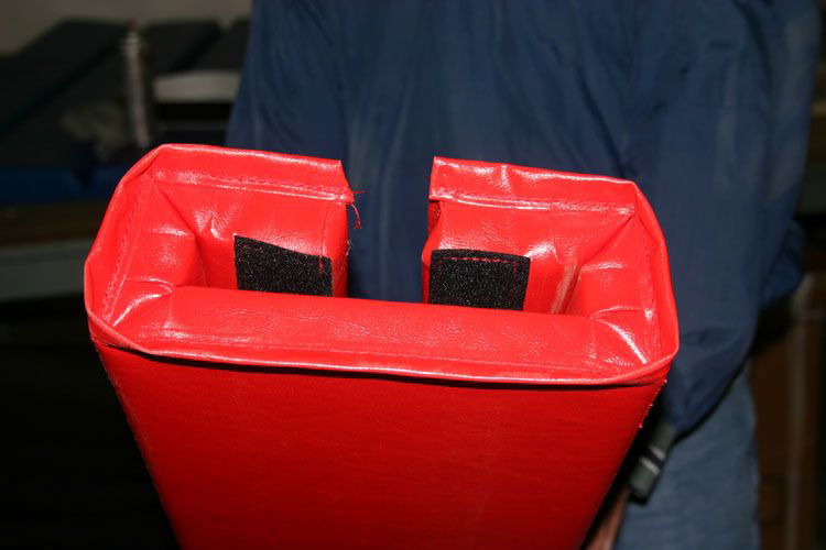 Custom I-Beam Padding - Resilite Mats