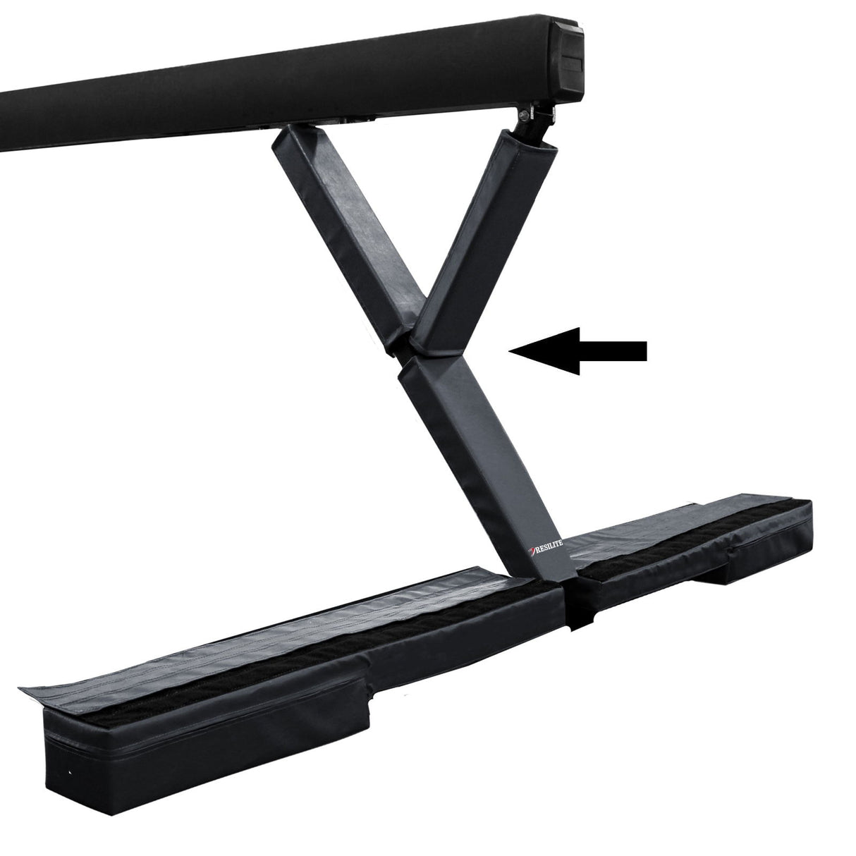 Fitted Beam Leg Upright Pads - Resilite Mats