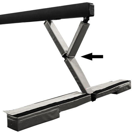 Fitted Beam Leg Upright Pads - Resilite Mats