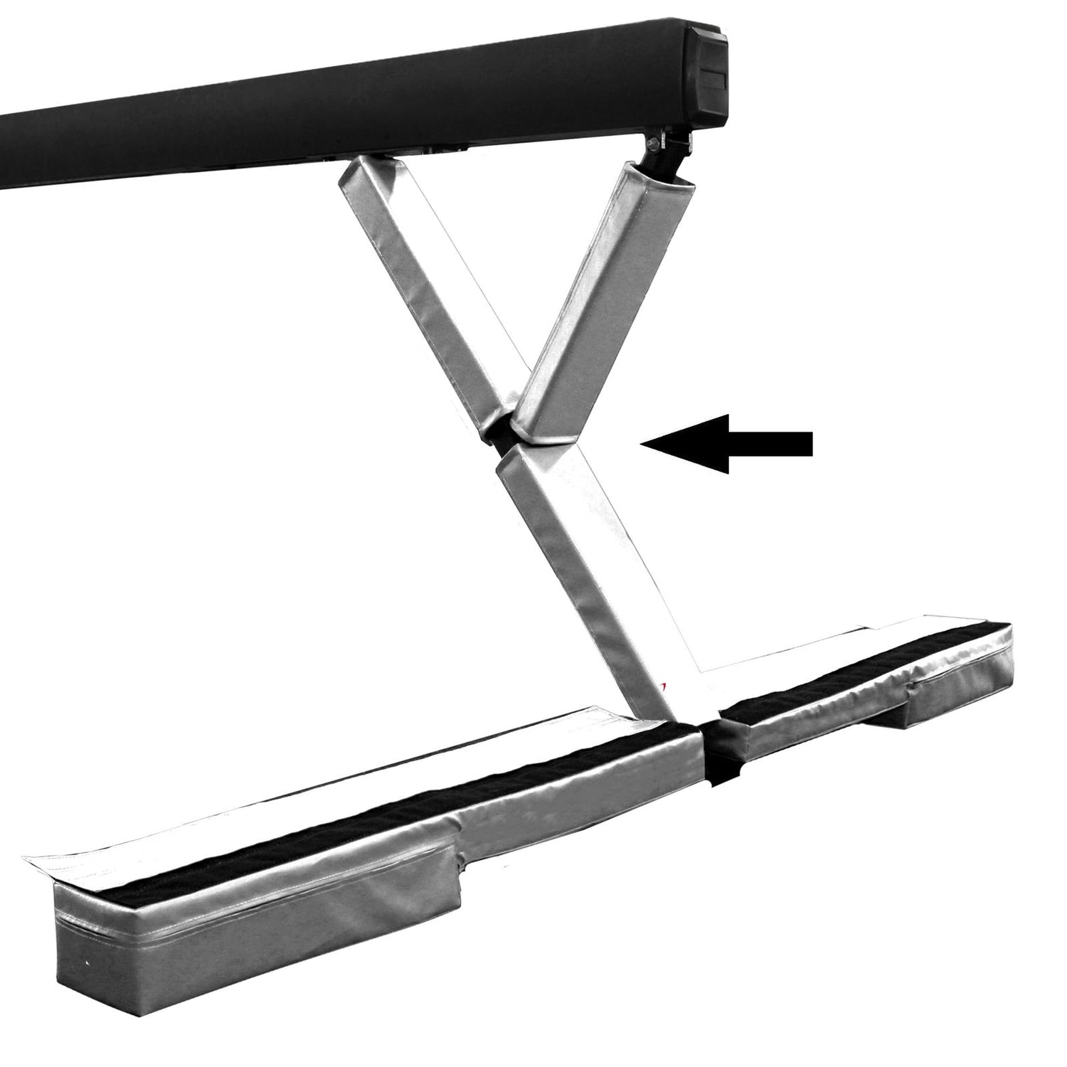 Fitted Beam Leg Upright Pads - Resilite Mats