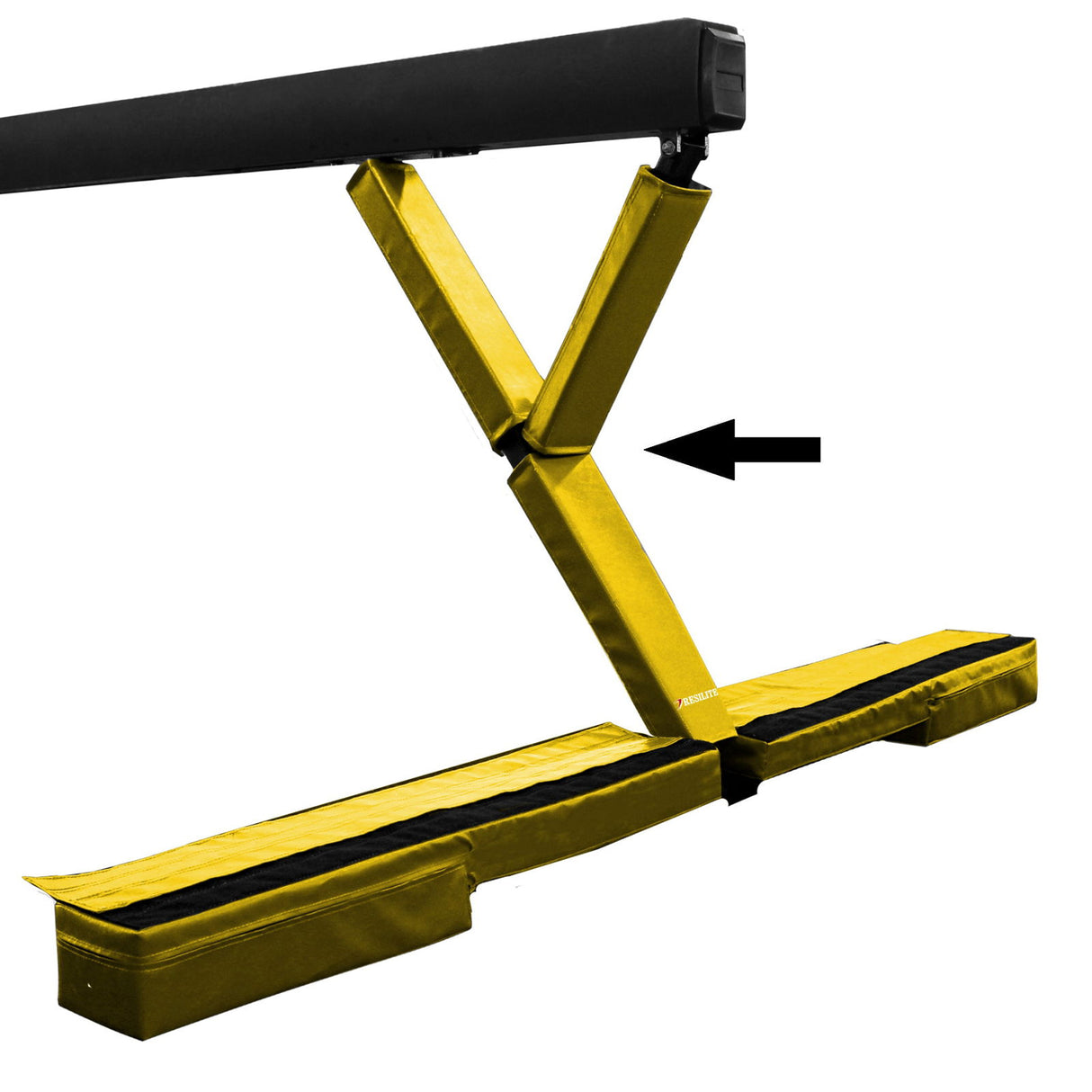 Fitted Beam Leg Upright Pads - Resilite Mats