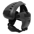 Earguard XP-4 Wrestling Headgear (Extra Rear Pad) - Adult Black with Black Straps - Resilite Sports Products