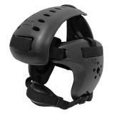 Earguard XP-4 Wrestling Headgear (Extra Rear Pad) - Adult Black with Black Straps