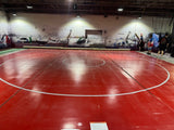 Classic 1.25" Thick 35'5" X 37'3" Red and Kelly Green 3 Sections