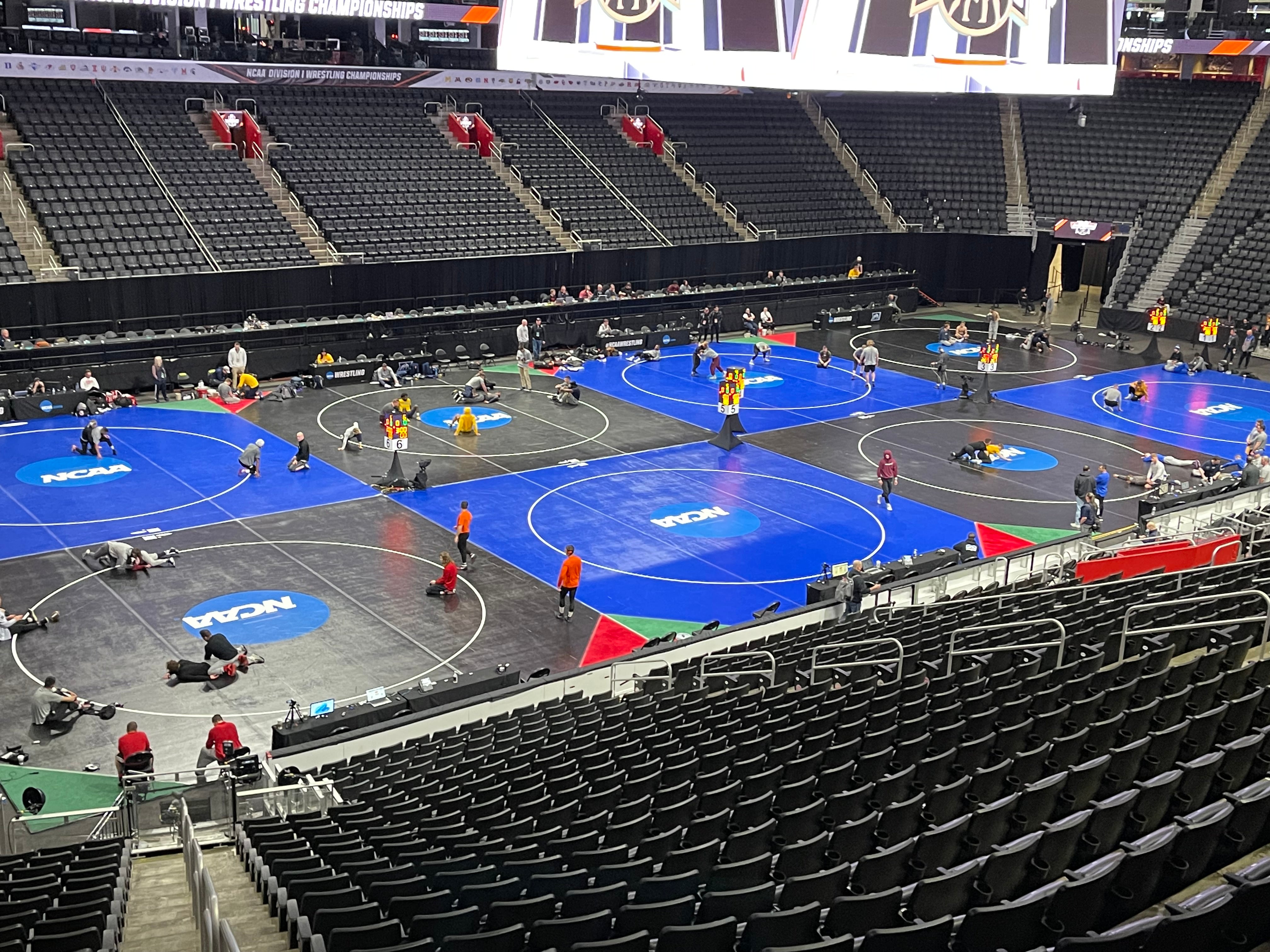 Resilite the Official Mat of the NCAA Championship 