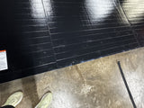 Flex 3 Wrestling Mat 38' x 38' Black With Blue Markings and Logo