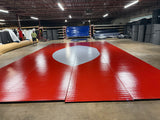 Flex 3 Wrestling 24' x 42' Red - 4 Sections