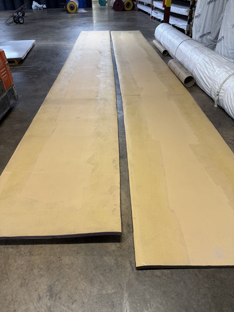 Classic Wall Mat 2 Sections at 4' x 34' Chocolate Brown