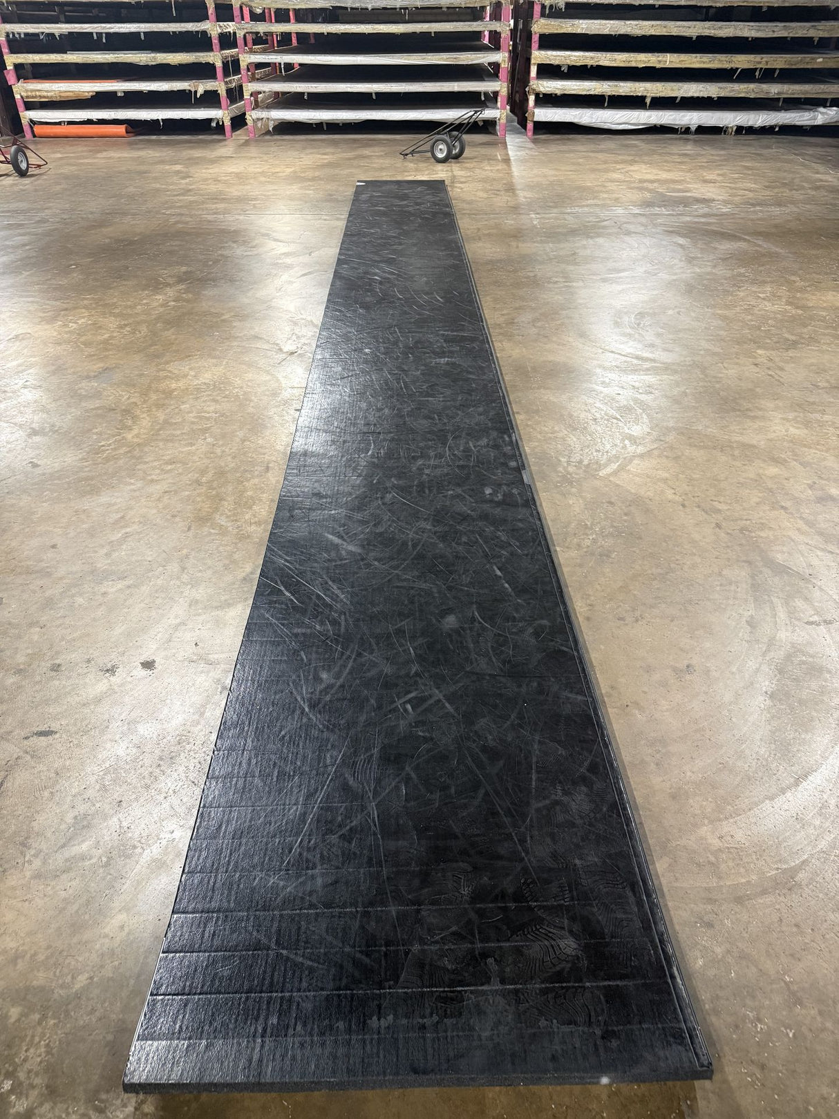 Flex 3 Wrestling Mat 3' 10" x 36' 4" Black - 1 Section