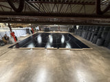 Flex 3 Wrestling Mat 41' x 38' Black With Gray Markings