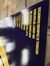 Flex 3 Wrestling Mat 42' x 42' Blue and Gold