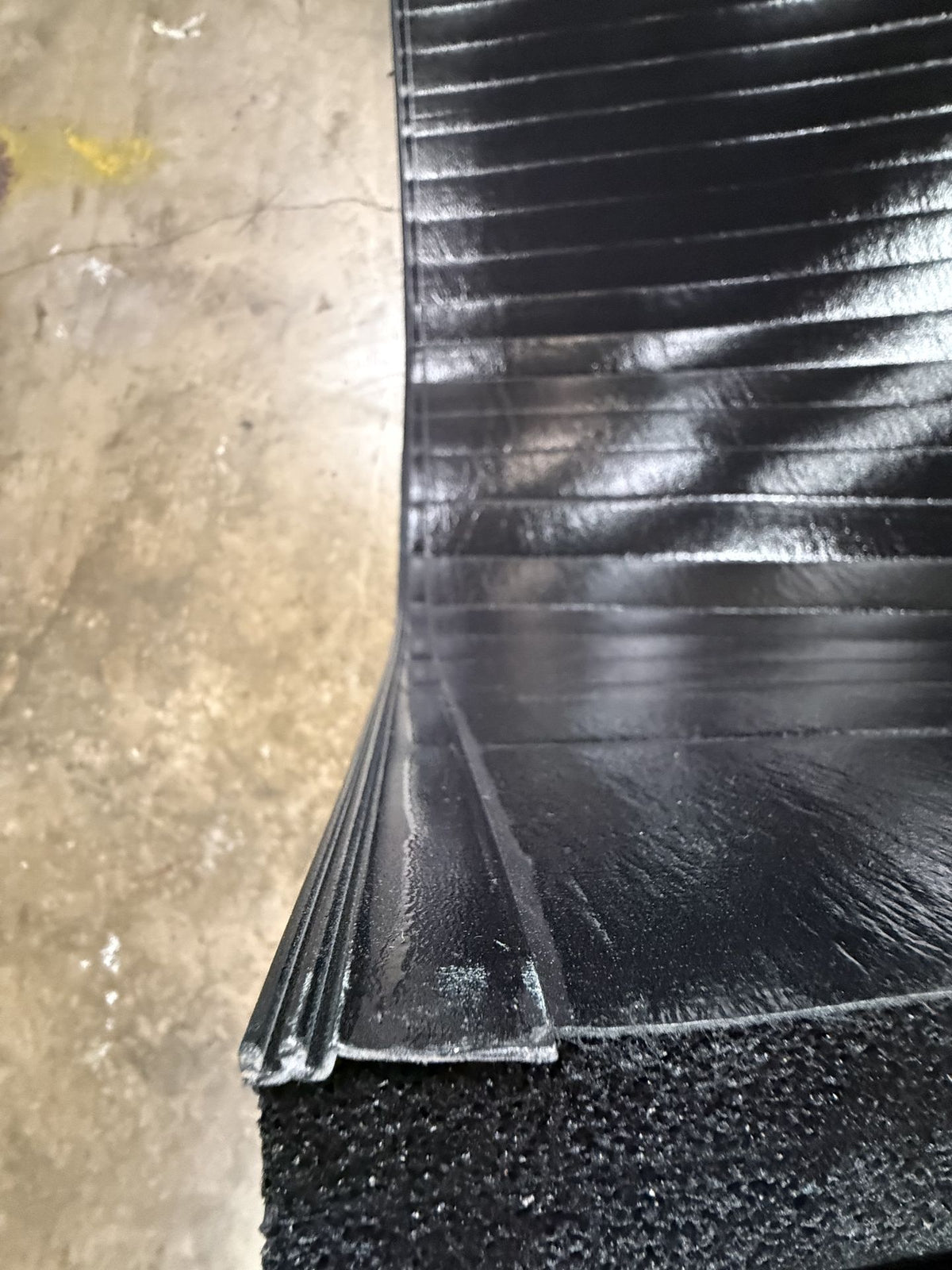 Flex 3 Wrestling Mat 6' x 30'  Black 1 Section