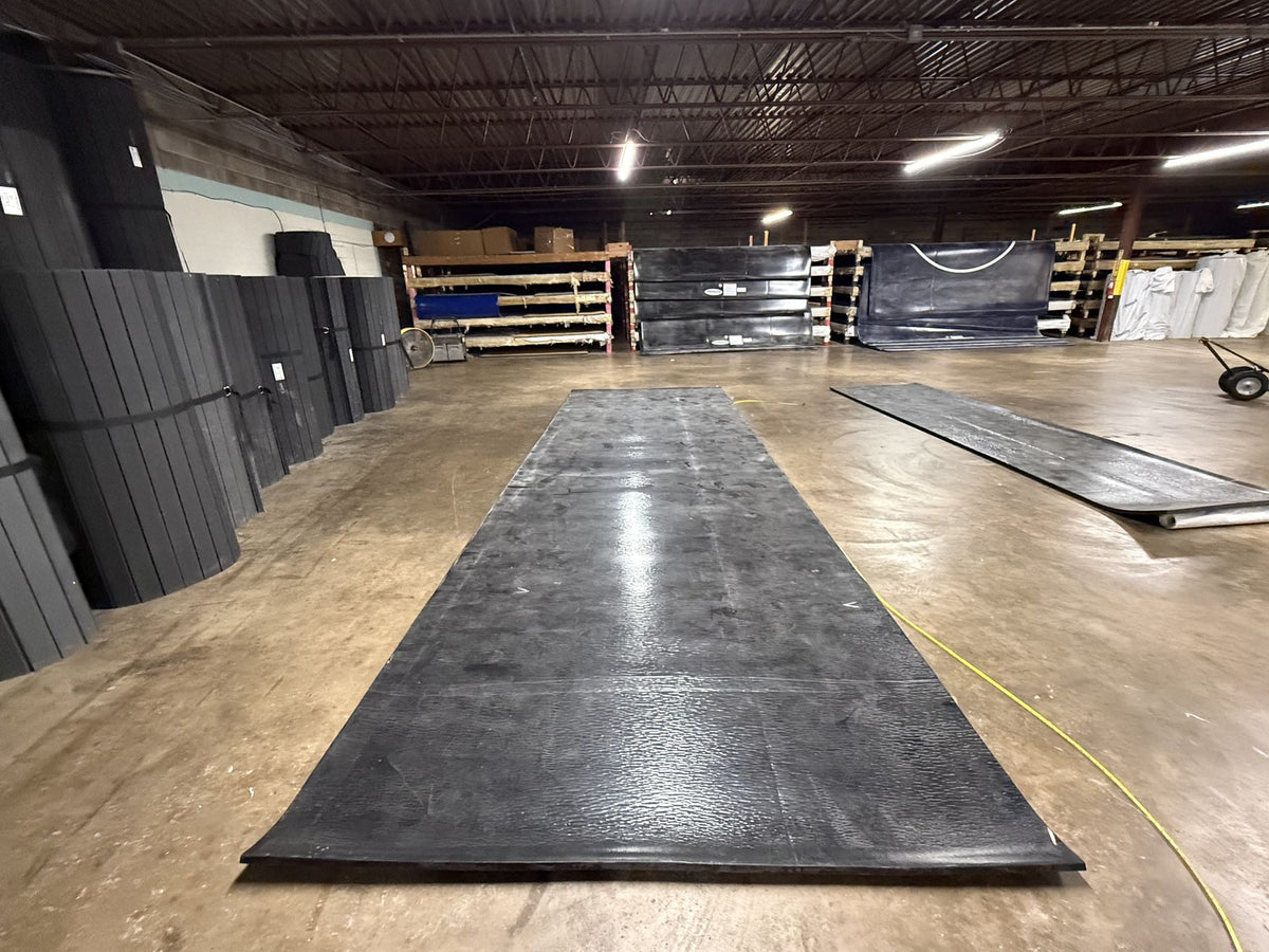 Classic 1" Thick 7' 8" X 25' 8" Black