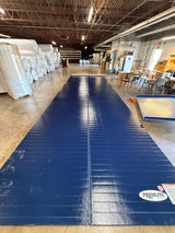 Flex 3 Wrestling Mat 10' x 30'  Navy Blue - 2 Section