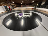 Classic 1.25" Thick 41'5" X 39' Black 3 Sections 1 Sided