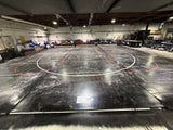 Classic 1.25" Thick 41'8" X 41' Black 3 Sections