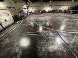 Classic 1.25" Thick 41'8" X 41' Black 3 Sections